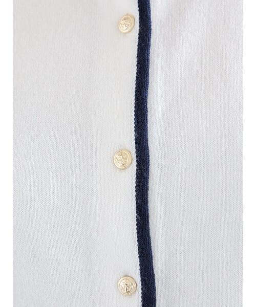 Te chichi（テチチ）の「ポケット付きクルーネックカーディガン（カーディガン/ボレロ・レディース・ネイビー/ピンク/グリーン/オフホワイト・F）」の17枚目の写真