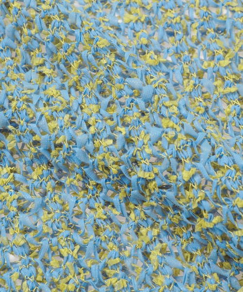 yuumiARIA（ユウミアリア）の「MESH KNIT（ニット/セーター・レディース・グレー/サックスブルー・FREE）」の15枚目の写真