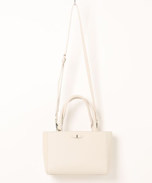 JILL STUART（ジルスチュアート）の「JILL STUART(ジル スチュアート)　Misty　2WAYトート（トートバッグ・レディース・ブルーグレー/ブラック/ホワイト・FREE）」の2枚目の写真