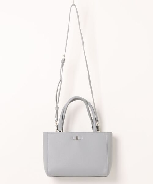 JILL STUART（ジルスチュアート）の「JILL STUART(ジル スチュアート)　Misty　2WAYトート（トートバッグ・レディース・ブルーグレー/ブラック/ホワイト・FREE）」の3枚目の写真