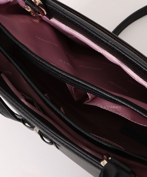JILL STUART（ジルスチュアート）の「JILL STUART(ジル スチュアート)　Misty　2WAYトート（トートバッグ・レディース・ブルーグレー/ブラック/ホワイト・FREE）」の6枚目の写真