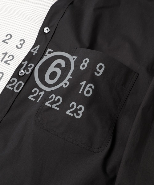 MM6 Maison Margiela（ｴﾑｴﾑｼｯｸｽ ﾒｿﾞﾝ ﾏﾙｼﾞｪﾗ）の「CAMICIE A MANICHE LU（シャツ/ブラウス・メンズ・その他1・48/46）」の4枚目の写真