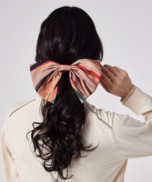 Paul Smith（ポールスミス）の「ウィメンズ "Swirl" プリントリボンバレッタ / 165642 BOWB（ヘアピン）」