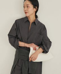 Plage（プラージュ）の「relaxy slit シャツ（シャツ/ブラウス）」