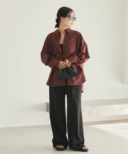 relaxy slit シャツ（シャツ/ブラウス）｜Plage（プラージュ）の