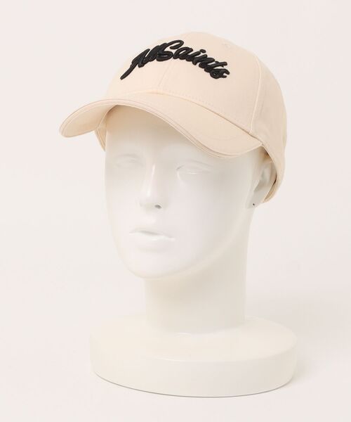 ALLSAINTS（オールセインツ）の「ODYSSEY BASEBALL CAP | ODYSSEY ベースボール キャップ（キャップ・レディース・ホワイト系その他・ONE SIZE）」の3枚目の写真