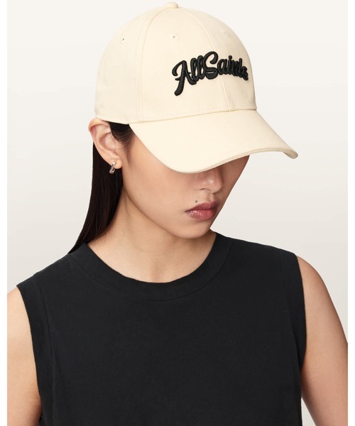 ALLSAINTS（オールセインツ）の「ODYSSEY BASEBALL CAP | ODYSSEY ベースボール キャップ（キャップ・レディース・ホワイト系その他・ONE SIZE）」の7枚目の写真