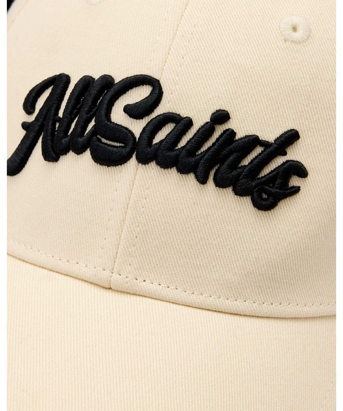 ALLSAINTS（オールセインツ）の「ODYSSEY BASEBALL CAP | ODYSSEY ベースボール キャップ（キャップ・レディース・ホワイト系その他・ONE SIZE）」の6枚目の写真