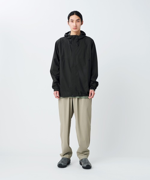 Snow Peak(スノーピーク)の「Snow Peak / Pertex Weatherproof Jacket パーテックス ウェザープルーフ ジャケット(テーラードジャケット・メンズ・アーミー/オフホワイト/ブラック・XL/S/M/L/1)」の5枚目の写真