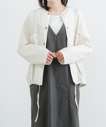 quadro（クオドロ）の「ビンテージタイプライターベースボールタイプポケシャツ（シャツ/ブラウス）」