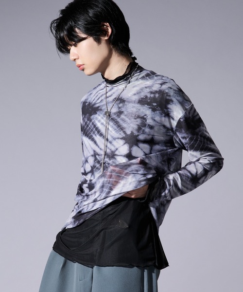 リバーシブルハイネックシアーインナー（Tシャツ/カットソー）｜Ellno