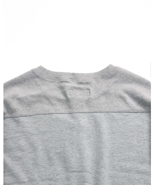 999HUMANITY(999ヒューマニティ)の「エブリデイ ヘンリーネック ロングスリーブTシャツ (ライトグレー)(Tシャツ/カットソー・レディース・その他・1(S)/2(M)/3(L))」の4枚目の写真