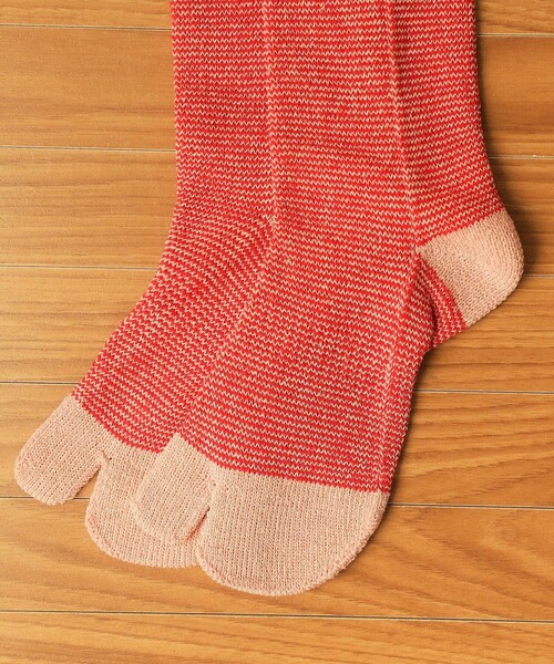 fennica（フェニカ）の「足袋 ソックス 23～25cm（ソックス/靴下・レディース・ブラック/レッド/イエロー/ロイヤルブルー・ONE SIZE）」の10枚目の写真