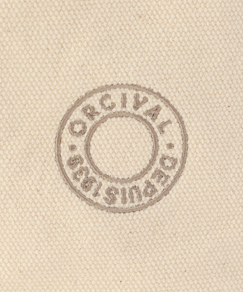 ORCIVAL(オーシバル)の「ORCIVAL | キャンバスショルダーバッグ UNISEX(ショルダーバッグ・レディース・ブラック/アイボリー・-)」の8枚目の写真
