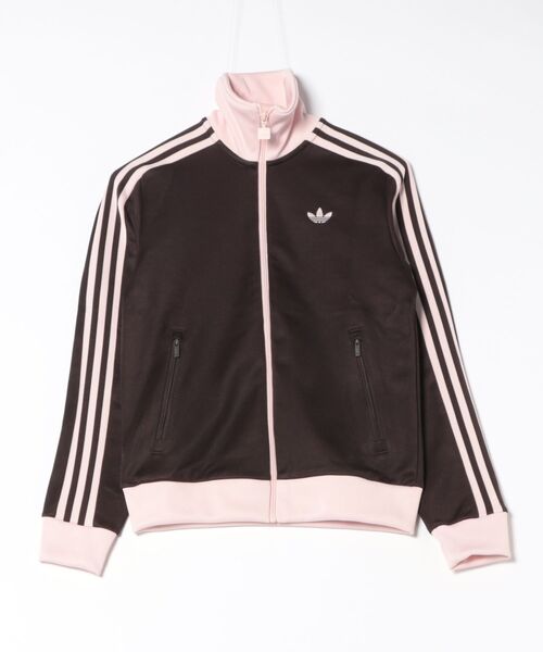 adidas(アディダス)の「adidas アディダス W CLASSIC TRACKTOP アウター KD3742 ACOFF/SANPK(その他アウター・レディース・ブラウン・MEDIUM/SMALL/X-LARGE/LARGE)」の1枚目の写真
