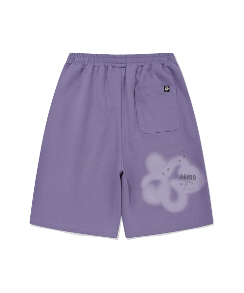 Wacky WiLLy(ワッキーウィリー)の「ウィメンズグラフィックスウェットバミューダパンツパープル(その他パンツ・レディース・その他・SMALL)」の3枚目の写真