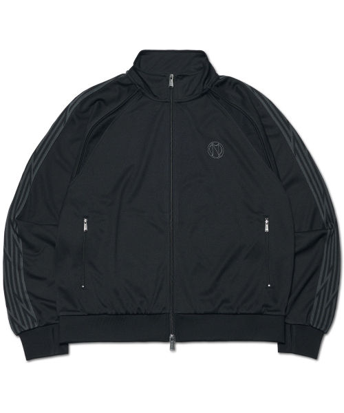 NOMANUAL(NOMANUAL)の「NM WIDE TRACK TOP - BLACK(ナイロンジャケット・レディース・その他・SMALL/MEDIUM/LARGE)」の1枚目の写真