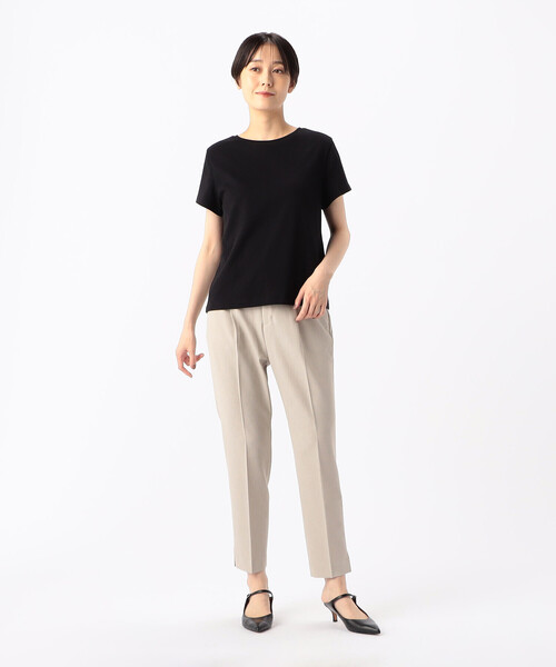 COMME CA(コムサ)の「〔 TALLサイズ 〕 クレンゼフライス Tシャツ(Tシャツ/カットソー・レディース・ピンク/ホワイト/ブルー・15号/13号)」の6枚目の写真