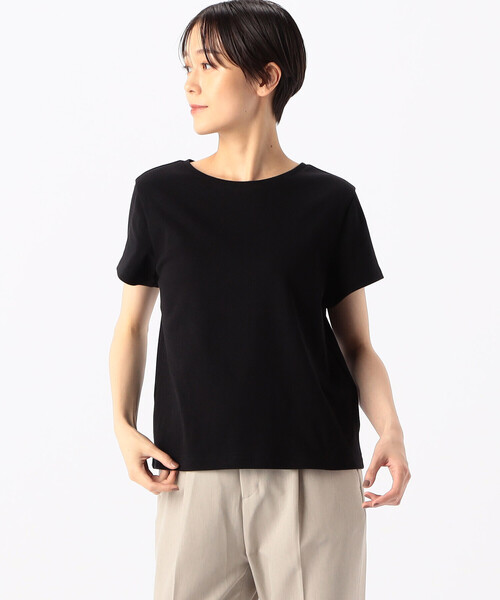 COMME CA(コムサ)の「〔 TALLサイズ 〕 クレンゼフライス Tシャツ(Tシャツ/カットソー・レディース・ピンク/ホワイト/ブルー・15号/13号)」の7枚目の写真
