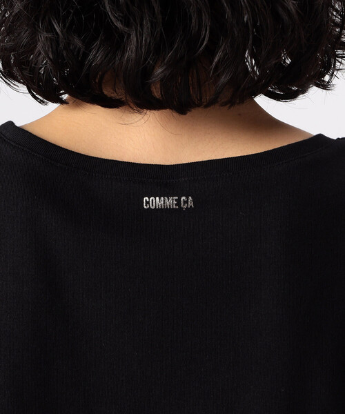 COMME CA(コムサ)の「〔 TALLサイズ 〕 クレンゼフライス Tシャツ(Tシャツ/カットソー・レディース・ピンク/ホワイト/ブルー・15号/13号)」の16枚目の写真