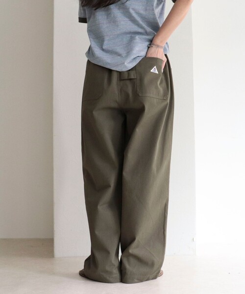 fredy emue（フレディエミュ）の「【GEVACO/ゲバコ】L字ポケットテーパードパンツ（その他パンツ・レディース・カーキ/ブラック/ベージュ・38）」の22枚目の写真