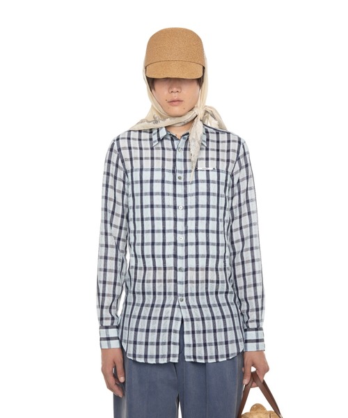 DAIRIKU(ダイリク)の「Leno WeaveW-PKT Dress L-S Shirt(シャツ/ブラウス・メンズ・その他・L/M)」の4枚目の写真