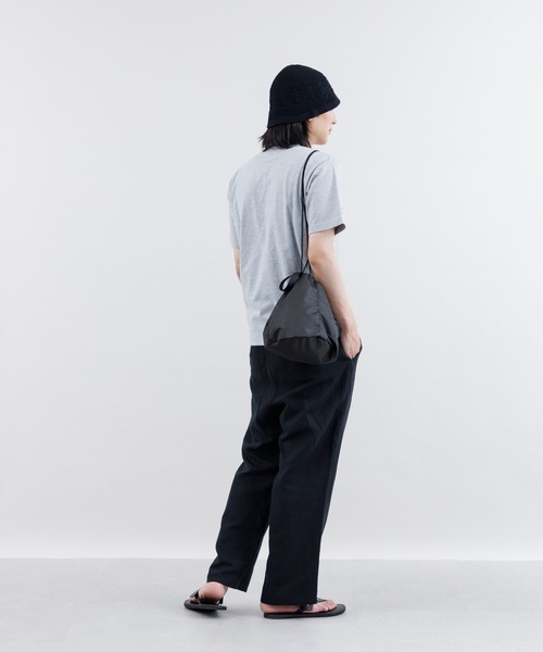 kuros'(クロス)の「【kuros’オリジナル】ダイヤリップ巾着バッグ 日本製(ショルダーバッグ・レディース・グレー/ブラック・FREE)」の22枚目の写真