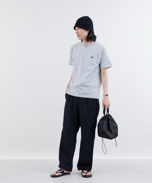 kuros'(クロス)の「【kuros’オリジナル】ダイヤリップ巾着バッグ 日本製(ショルダーバッグ・レディース・グレー/ブラック・FREE)」の21枚目の写真