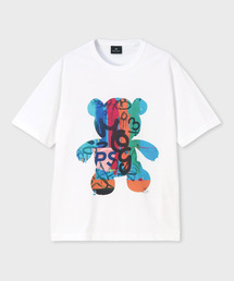 PS Paul Smith（ピーエスポールスミス）の「"Graffiti Bear" 半袖Tシャツ / 162558 220X（Tシャツ/カットソー）」