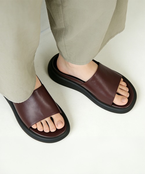 Miniministore（ミニミニストア）の「フラットサンダル レディース夏 スリッパ（サンダル・レディース・ブラック/ブラウン・24.0cm/24.5cm/25.0cm/22.5cm/23.0cm/23.5cm）」の10枚目の写真