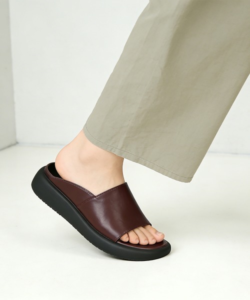 Miniministore（ミニミニストア）の「フラットサンダル レディース夏 スリッパ（サンダル・レディース・ブラック/ブラウン・24.0cm/24.5cm/25.0cm/22.5cm/23.0cm/23.5cm）」の11枚目の写真
