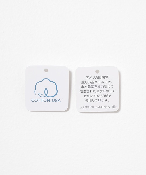 Honeys(ハニーズ)の「【UVカット】ポケピース/ゆるTシャツ(Tシャツ/カットソー・キッズ・サックスブルー/ピンク/ホワイト/スミクロ/オートミール/パープル・M/LL/L/150cm/S)」の22枚目の写真