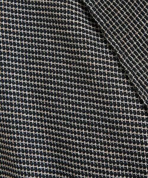 DESIGNWORKS(デザインワークス)の「カラミミックスイージーダブルジャケット(テーラードジャケット・メンズ・ブラック/グリーン・48/46/44/50)」の8枚目の写真