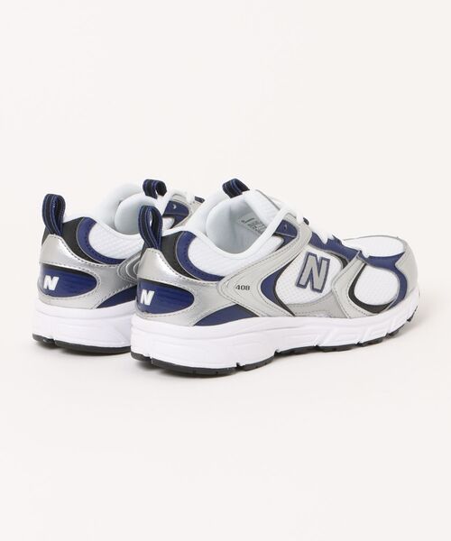 NEW BALANCE(ニューバランス)の「【New Balance】ニューバランス U408 6LR/25M(スニーカー・レディース・ホワイト×グレー/ホワイト×ネイビー・22.5cm/23.0cm/23.5cm/24.0cm/24.5cm/25.0cm/27.5cm/27.0cm/26.5cm/26.0cm/25.5cm/29.0cm/28.0cm)」の3枚目の写真