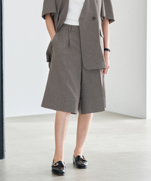 IENA | 《セットアップ対応/》ウォッシャブル トロピカルハーフパンツ(その他パンツ)