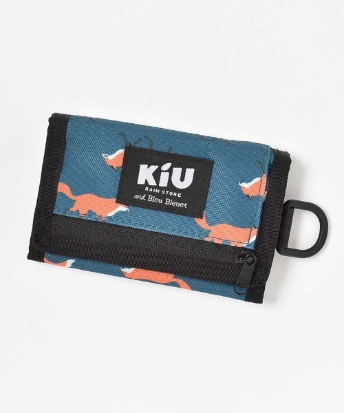 KiU(キウ)の「【KiU and BleuBleuet】KiUウォーターリペレントウォレットタイプA(財布・レディース・ブルー/ブラック/ネイビー/ブラック系その他・FREE)」の20枚目の写真