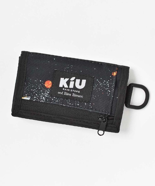 KiU(キウ)の「【KiU and BleuBleuet】KiUウォーターリペレントウォレットタイプA(財布・レディース・ブルー/ブラック/ネイビー/ブラック系その他・FREE)」の18枚目の写真