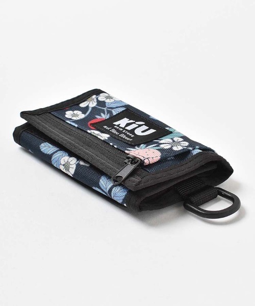 KiU(キウ)の「【KiU and BleuBleuet】KiUウォーターリペレントウォレットタイプA(財布・レディース・ブルー/ブラック/ネイビー/ブラック系その他・FREE)」の9枚目の写真
