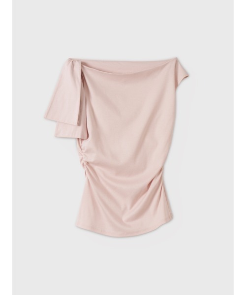 ASYMMETRY RIBBON TOPS 【公式通販】