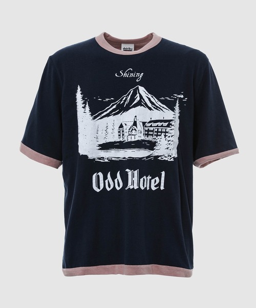 DAIRIKU(ダイリク)の「"Odd Hotel" Reverside H-S Tee(Tシャツ/カットソー・メンズ・ネイビー系/ブラック系その他・M/L)」の2枚目の写真