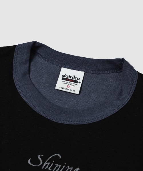 DAIRIKU(ダイリク)の「"Odd Hotel" Reverside H-S Tee(Tシャツ/カットソー・メンズ・ネイビー系/ブラック系その他・M/L)」の8枚目の写真