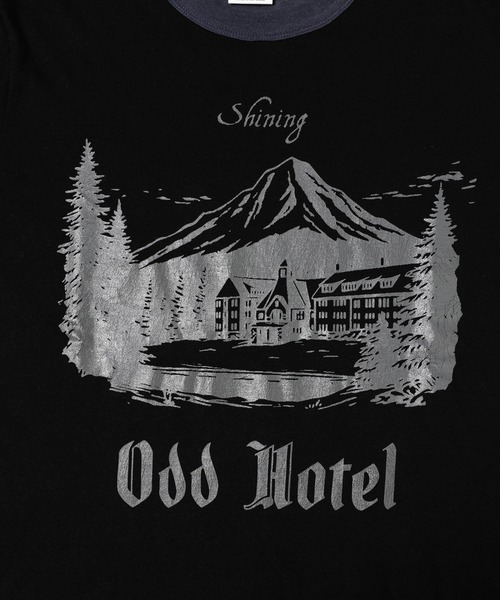 DAIRIKU(ダイリク)の「"Odd Hotel" Reverside H-S Tee(Tシャツ/カットソー・メンズ・ネイビー系/ブラック系その他・M/L)」の9枚目の写真
