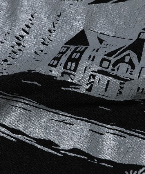 DAIRIKU(ダイリク)の「"Odd Hotel" Reverside H-S Tee(Tシャツ/カットソー・メンズ・ネイビー系/ブラック系その他・M/L)」の10枚目の写真
