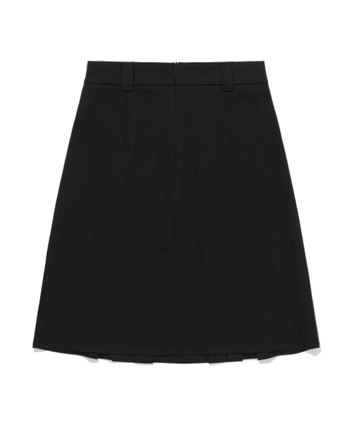 MOAA（モア）の「Minimal Pleated A-line Skirt (GREY)（スカート・レディース・その他・SMALL/MEDIUM）」の5枚目の写真