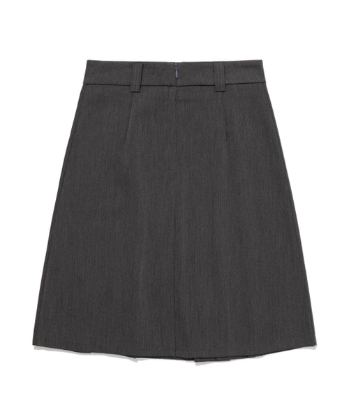 MOAA（モア）の「Minimal Pleated A-line Skirt (GREY)（スカート・レディース・その他・SMALL/MEDIUM）」の9枚目の写真