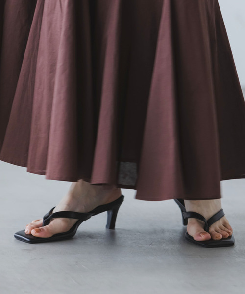 Tony Bianco（トニービアンコ）の「TONY BIANCO/トニービアンコ トングヒールサンダル（サンダル・レディース・ブラック・24.5cm/24cm/23.5cm/23cm）」の3枚目の写真