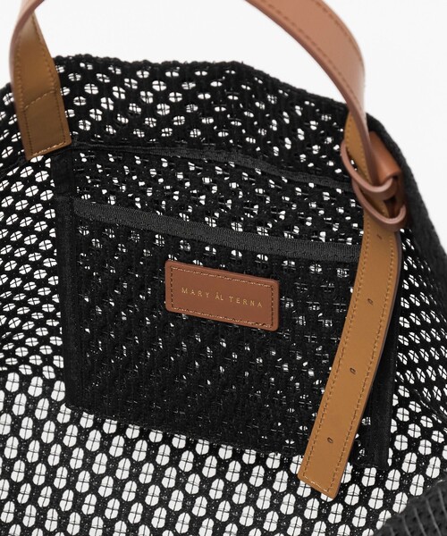 MARY AL TERNA(メアリオルターナ)の「【一部別注】<MARY AL TERNA>GAP MESH トートバッグ(トートバッグ・レディース・ピンク/ライトグレー/ブラック・FREE)」の18枚目の写真