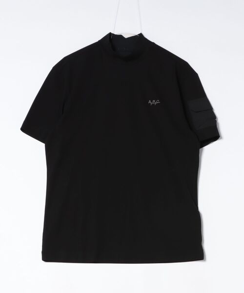 A.P.C. GOLF（アー・ペー・セー ゴルフ）の「Ines Tシャツ（Tシャツ/カットソー・メンズ・オレンジ/ブラック・L）」の2枚目の写真