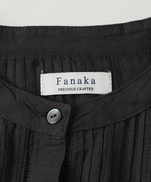 Fanaka(ファナカ)の「【WEB限定】FANAKA / ファナカ リバーレースチュニックワンピース(チュニック・レディース・ブラック/ホワイト・FREE)」の6枚目の写真