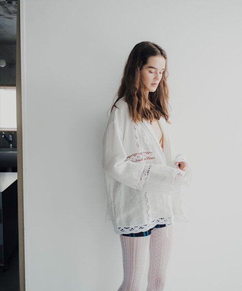 SHENERY（シーナリー）の「【Pasterip】 バテンレースデザインブラウス（シャツ/ブラウス・レディース・オフホワイト・FREE）」の3枚目の写真